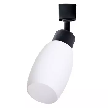 светильник трековый ARTE LAMP Mial 1x40Вт E14 металл пластик стекло черный