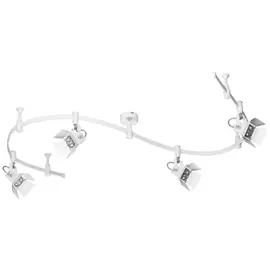 светильник трековый гибкий ODEON LIGHT Techno pro GU10 4х50Вт белый