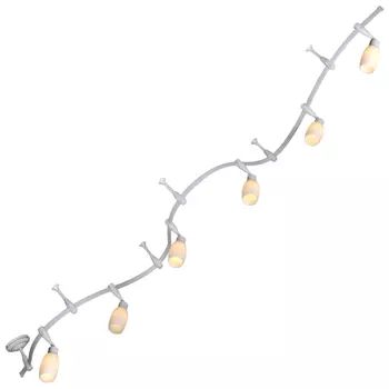светильник трековый Rails Kits 6х40Вт E14 230В металл крашеный, белый
