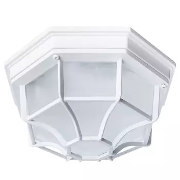 светильник уличный ARTE LAMP Pegasus 1x60Вт E27 IP44 алюминий стекло белый