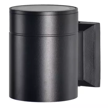 светильник уличный фасадный ARTE LAMP Piautos GX53 1х15Вт металл черный