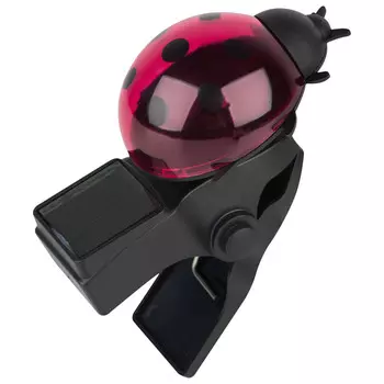 светильник уличный на прищепке на солнечной батарее PARK Божья коровка IP44 красный