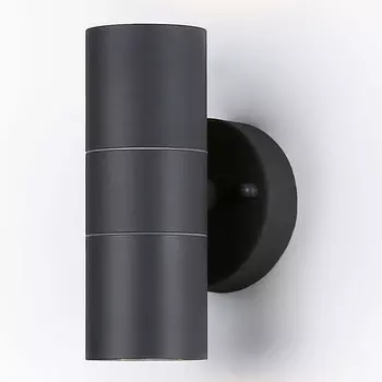 светильник уличный настенный AMBRELLA Garden GU10х2 35Вт серый