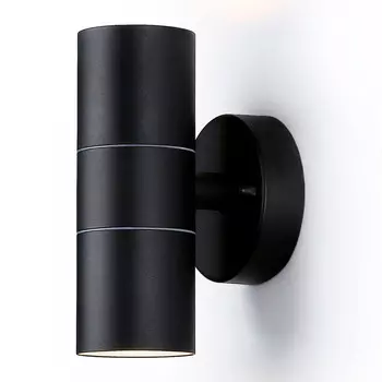 светильник уличный настенный AMBRELLA Garden GU10х2 35Вт черный