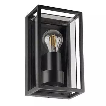светильник уличный настенный ARTE LAMP Marfik E27 1х15Вт металл черный
