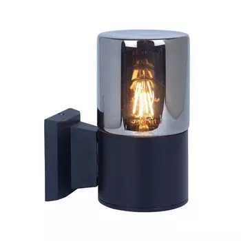 светильник уличный настенный ARTE LAMP Wazn E27 1х40Вт металл чёрный