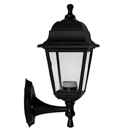 светильник уличный настенный DUWI Basis бра вверх/вниз 380мм 60W черный