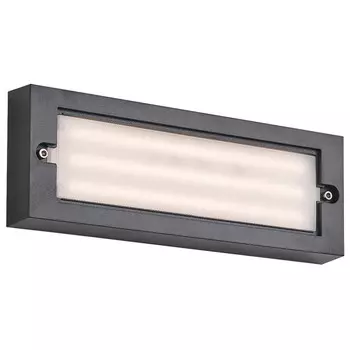 светильник уличный настенный ESCADA Facade 1Х6Вт LED поликарбонат черный