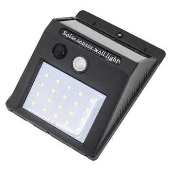 светильник уличный настенный на солнечной батарее FEBOX 589299 3Вт IP64