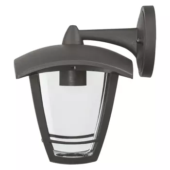 светильник уличный настенный NAVIGATOR Четырехгранник вниз 1х60Вт E27 пластик негорючий