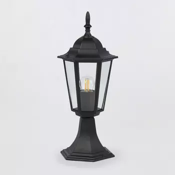 светильник уличный наземный AMBRELLA Garden E27 40Вт черный прозрачный