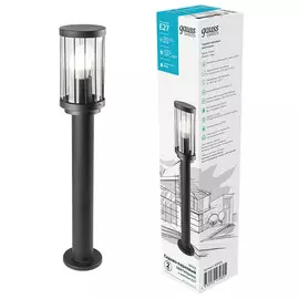 светильник уличный наземный GAUSS Vega 1х60Вт E27 240В IP54 500мм черный