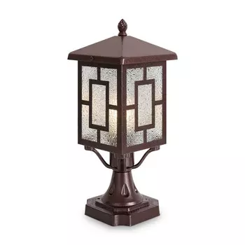 светильник уличный наземный VOLTEGA Ben E27 1х40Вт бронза