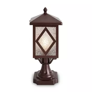 светильник уличный наземный VOLTEGA Heim E27 1х40Вт бронза