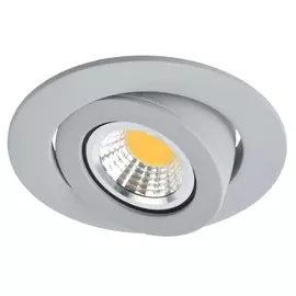 светильник встраиваемый ART LAMP Accento 1х50Вт GU10 металл серый