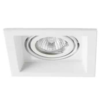 светильник встраиваемый ARTE LAMP Canis 1x50Вт GU10 алюминий белый