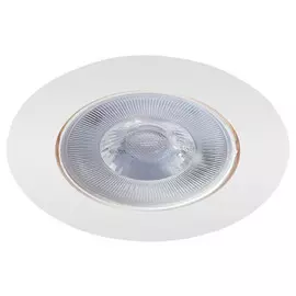 светильник встраиваемый ARTE LAMP Kaus 1x6Вт 85мм LED пластик белый