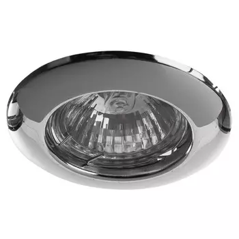 светильник встраиваемый ARTE LAMP Praktisch 1x50Вт GU10 металл хром