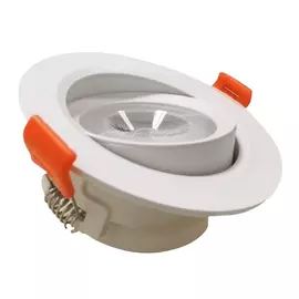 светильник встраиваемый БАЛТИЙСКИЙ СТИЛЬ 5Вт 4500К поворотный белый