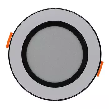 светильник встраиваемый Балтийский стиль 6Вт 3000К белый черный