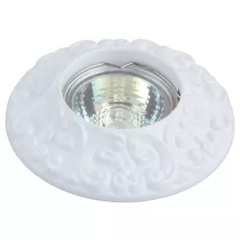 светильник встраиваемый DE FRAN Афины GU5.3 белый