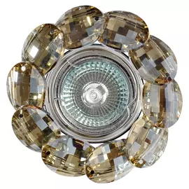 светильник встраиваемый DE FRAN Chip с патроном GU5.3 бежевый