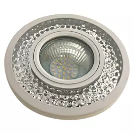 светильник встраиваемый DE FRAN Eyedrop с патроном GU5.3 белый