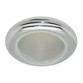 светильник встраиваемый DE FRAN Fisheye IP44 GU5.3 хром
