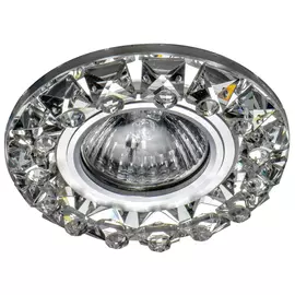 светильник встраиваемый DE FRAN Flash с патроном GU5.3 хром