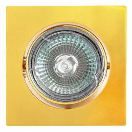 светильник встраиваемый DE FRAN Классика GU5.3 сатин золото