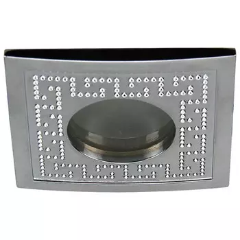 светильник встраиваемый DE FRAN Классика GU5.3 60Вт 220В IP44 хром