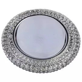 светильник встраиваемый DE FRAN Шайн с патроном Gх53 металл + мелкое стекло