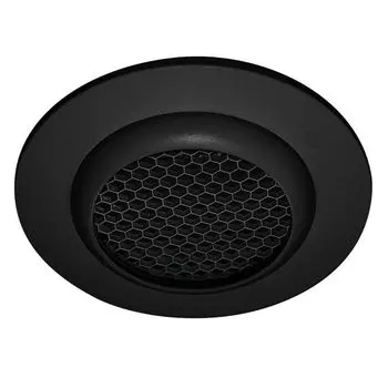 светильник встраиваемый DE FRAN Сота 50мм черный круглый