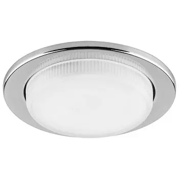 светильник встраиваемый FERON Basic metal 15Вт 230В Gx53 хром