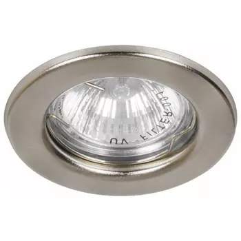 светильник встраиваемый FERON Basic metal G5.3 титан