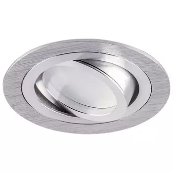 светильник встраиваемый FERON Basic metal GU5.3 хром