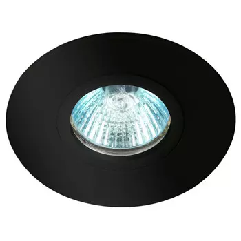 светильник встраиваемый ЭРА Sphere GU5.3 с патроном черный