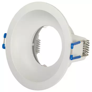 светильник встраиваемый ЭРА Wet MR16/GU5.3 IP44 белый матовый