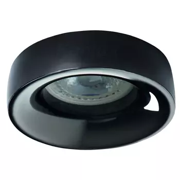 светильник встраиваемый KANLUX Elnis для ламп GU5.3/GU10 черный