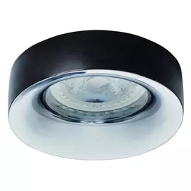 светильник встраиваемый KANLUX Elnis для ламп GU5.3/GU10 черно-белый