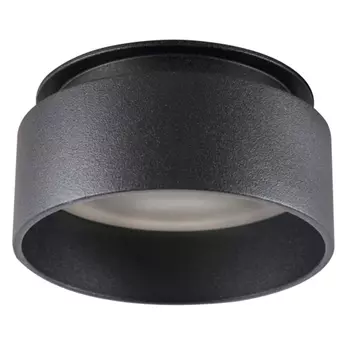 светильник встраиваемый KANLUX Govik 1х10Вт GU5,3/GU10 черный