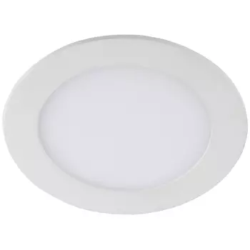 светильник встраиваемый LED ЭРА Flat 120мм 6Вт 4000К белый