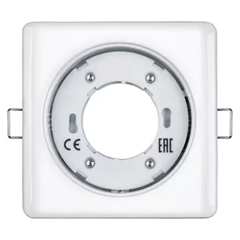 светильник встраиваемый NAVIGATOR Мимоза с патроном GX53 белый