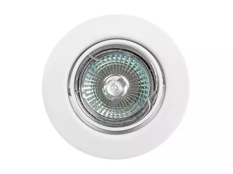 светильник встраиваемый поворотный Band с патроном GU5.3 белый