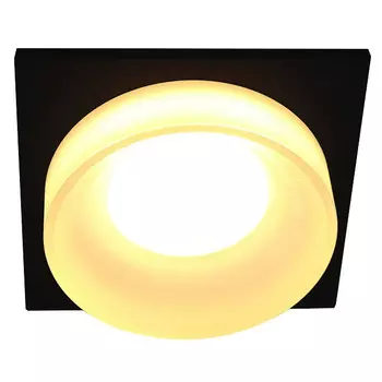 светильник встраиваемый RITTER Alen GU5.3 10Вт алюминий черный