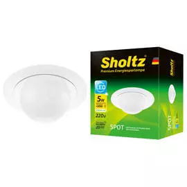 светильник встраиваемый SHOLTZ Bubble 5Вт LED 400Лм 4200К 100мм белый