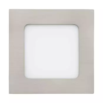 светильник встраиваемый ультратонкий EGLO Fueva 1 5,5Вт LED 4000K никель