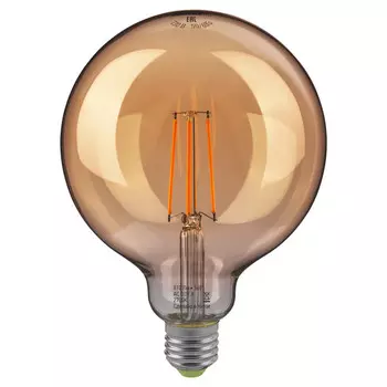 светодиодная лампа ОНЛАЙТ Ретро Золотистая 8Вт Е27 810Лм 2700К G125