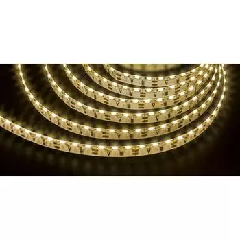 светодиодная лента Navigator 120 LED/м, 8 Вт, IP20, готовая, 5 м, теплый белый свет
