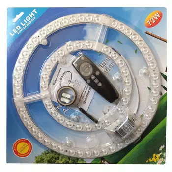 светодиодная панель SMD БАЛТИЙСКИЙ СТИЛЬ 72Вт 8640Лм 3000-6500K с пультом ДУ